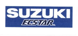 Trademark SUZUKI ECSTAR + LOGO