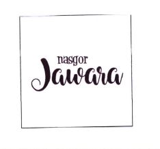 Trademark NASGOR JAWARA + LOGO