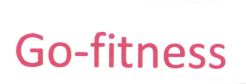 Trademark GO-FITNESS + LOGO