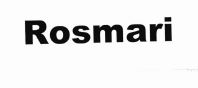 Trademark ROSMARI