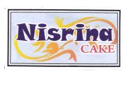 Trademark NISRINA CAKE + LOGO