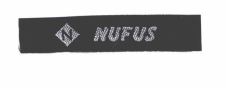 Trademark NUFUS + LOGO