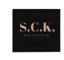 Trademark SCK SHIU CHUK KHIE