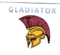 Trademark GLADIATOR + LUKISAN