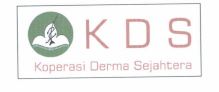 Trademark K D S KOPERASI DARMA SEJAHTERA + LOGO