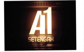 Trademark A1 SETENGAH + LOGO