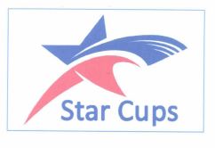 Trademark STAR CUPS + LOGO