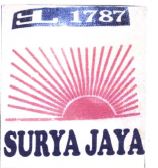 Trademark SURYA JAYA SJ 1787 + LOGO