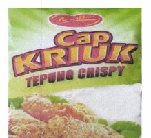 Trademark CAP KRIUK TEPUNG CRISPY + LUKISAN