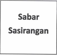 Trademark SABAR SASIRANGAN