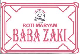 Trademark ROTI MARYAM BABA ZAKI + LOGO