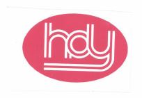 Trademark HDY + LOGO