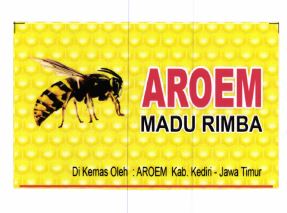 Trademark AROEM MADU RIMBA + LUKISAN