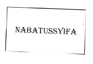 Trademark NABATUSSYIFA