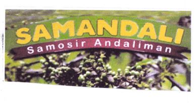 Trademark SAMANDALI SAMOSIR ANDALIMAN