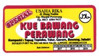 Trademark USAHA RIKA KUE BAWANG PERAWANG + LOGO