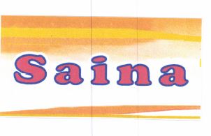 Trademark SAINA + LOGO