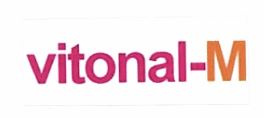 Trademark VITONAL-M + LOGO