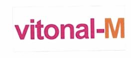 Trademark VITONAL-M + LOGO