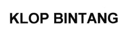 Trademark KLOP BINTANG