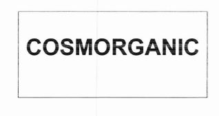 Trademark COSMORGANIC