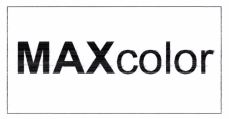 Trademark MAXCOLOR + LOGO