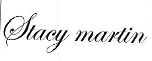 Trademark STACY MARTIN + LOGO