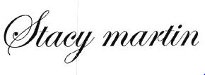 Trademark STACY MARTIN + LOGO