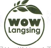 Trademark WOW LANGSING + LOGO