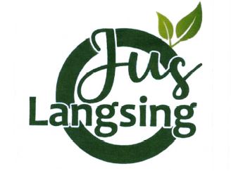 Trademark JUS LANGSING + LOGO