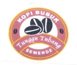 Trademark KOPI BUBUK TUNGGU TUBANG SEMENDE + LUKISAN