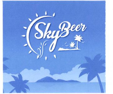 Trademark SKY BEER dan Lukisan