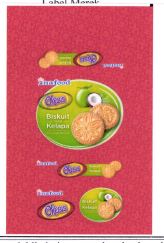 Trademark INAFOOD OKEBIS BISKUIT KELAPA + LOGO