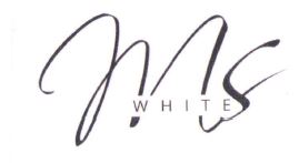 Trademark MSWHITE + LOGO