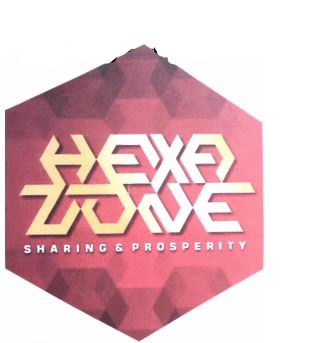 Trademark HEXA ZONE SHARING AND PROSPERITY + LOGO