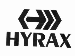 Trademark HYRAX + LOGO