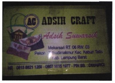 Trademark ADSIH CRAFT + LUKISAN