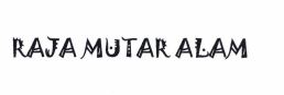 Trademark RAJA MUTAR ALAM + LOGO