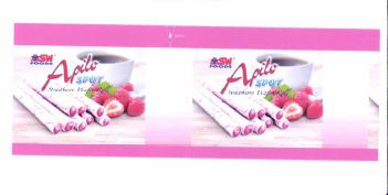 Trademark APILO SPOT STRAWBERRY + LUKISAN