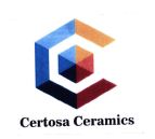 Trademark CERTOSA CERAMICS + LOGO