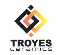 Trademark TROYES CERAMICS + LOGO