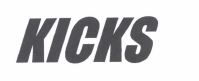 Trademark KICKS + LOGO