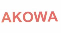 Trademark AKOWA + LOGO