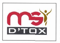 Trademark MSI D'TOX + LOGO