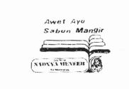 Trademark AWET AYU SABUN MANGIR NYONYA MENEER + LUKISAN