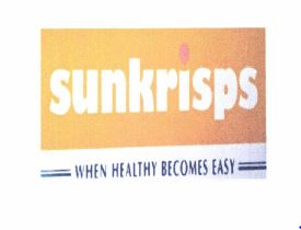 Trademark SUNKRISPS + LOGO