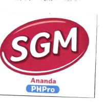 Trademark SGM ANANDA PHOPRO + LOGO