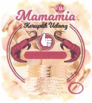 Trademark SAJP MAMAMIA KERUPUK UDANG + LUKISAN