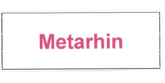 Trademark METARHIN + LOGO