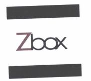 Trademark ZBOX + LOGO